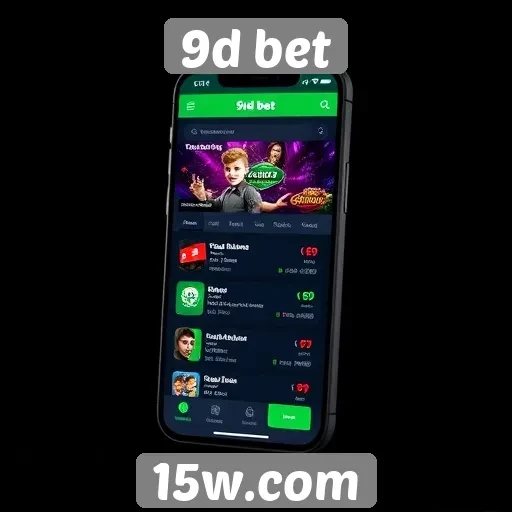 Interface do 9d bet é otimizada para mobile